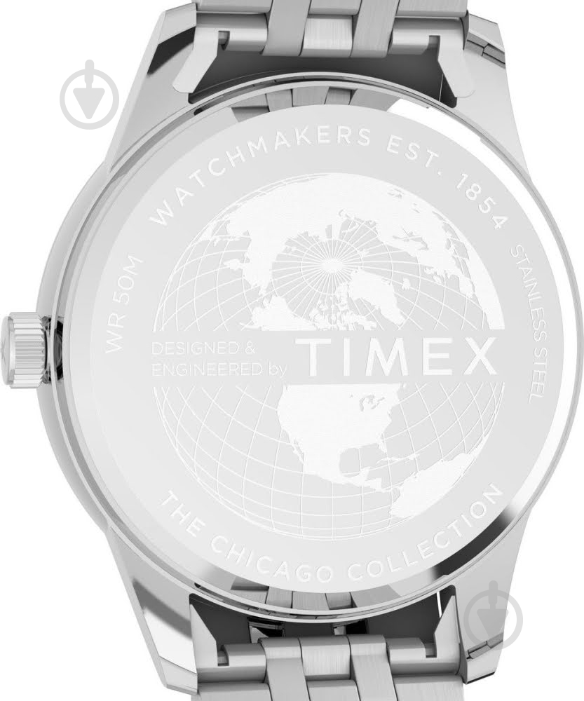Наручные часы Chicago Timex silver (Tx2y21500) - фото 5