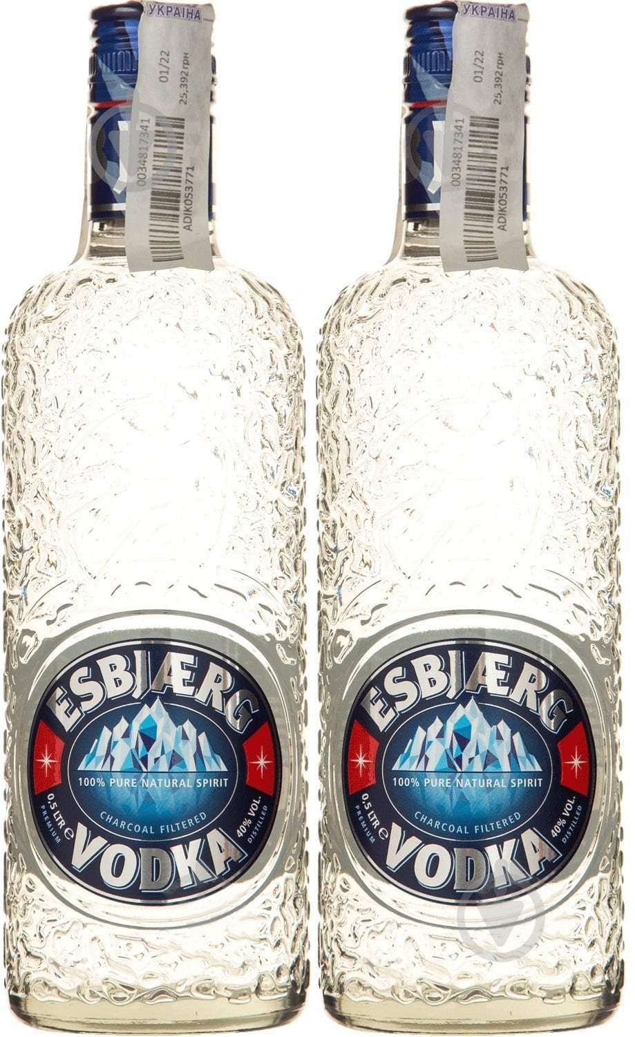 Горілка Esbjaerg набір 1+1 шт 0,7 л - фото 1