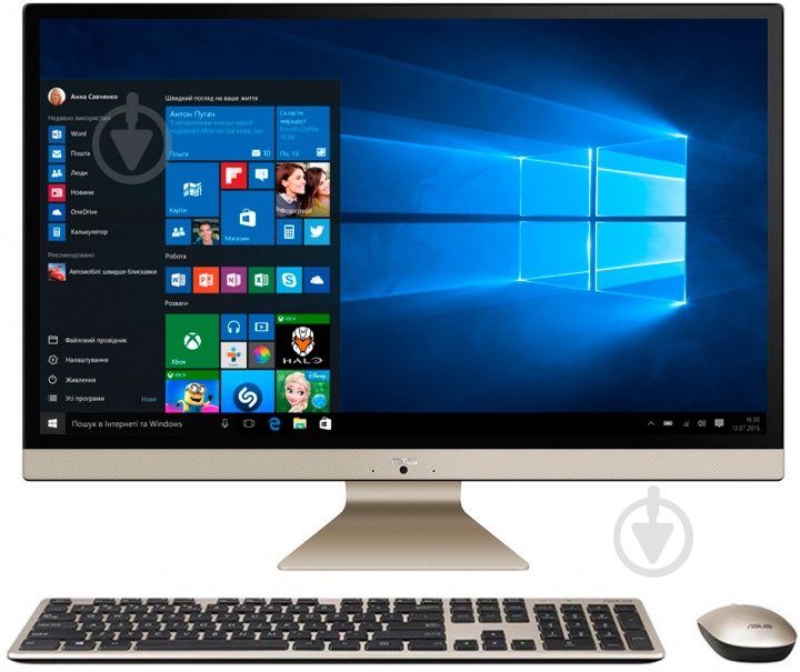 Моноблок Asus 24FT Vivo AiO 23,8" (90PT02A2-M01650) black - фото 2