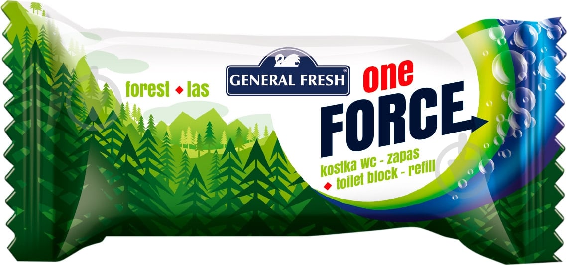 Сменный блок General Fresh туалетный Лесной - фото 1