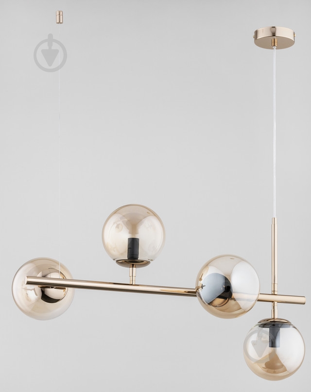 Люстра подвесная ALFA Vinci 40 Вт E14 хром 63040 - фото 1