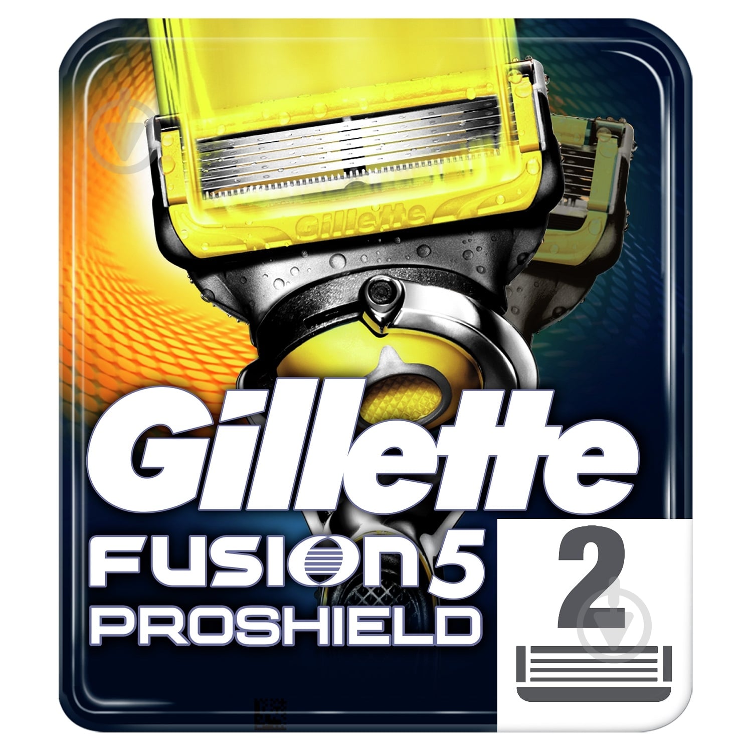 Сменный картридж Gillette Fusion 5 Proshield 2 шт. - фото 1