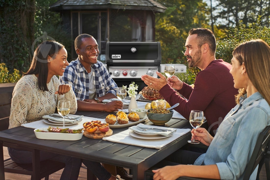 Гриль газовий Weber Spirit E-325S GBS чорний - фото 6 Гриль газовий Weber Spirit E-325S GBS чорний - фото 6