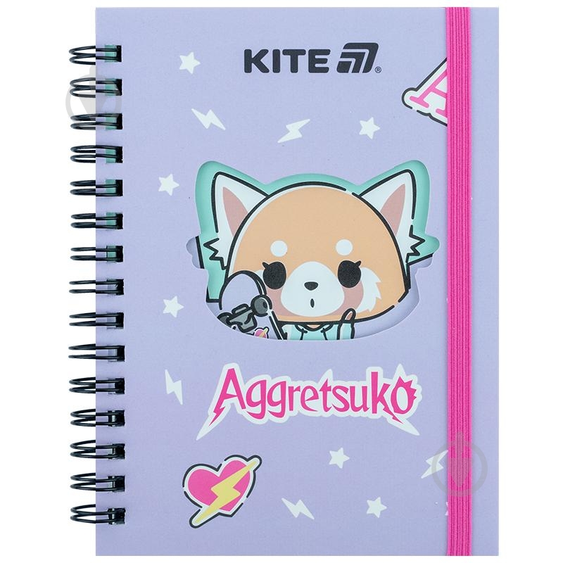 Блокнот KITE Aggretsuko 80 лист. А6 AR25-229 - фото 1