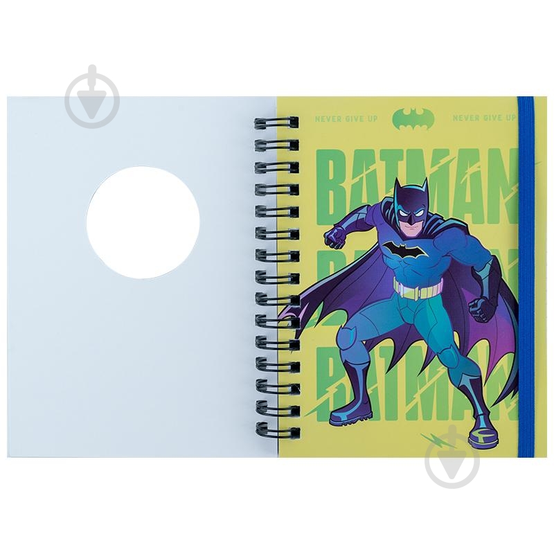 Блокнот KITE Batman 80 арк. А6 DC25-229 - фото 2 Блокнот KITE Batman 80 арк. А6 DC25-229 - фото 2