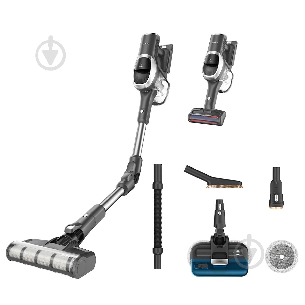 Пылесос аккумуляторный JIMMY JV9 Pro Aqua black - фото 1 Пылесос аккумуляторный JIMMY JV9 Pro Aqua black - фото 1
