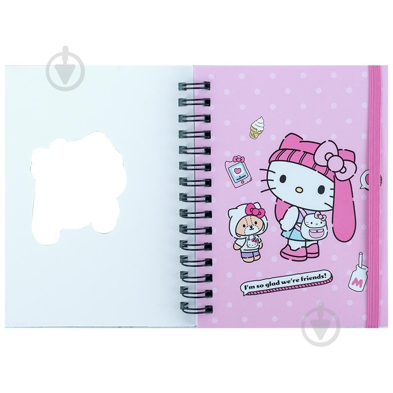 Блокнот KITE Hello Kitty 80 лист. А6 HK25-229-1 - фото 2