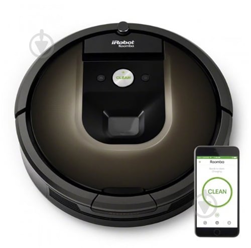 Робот-пылесос iRobot Roomba 980 dark grey - фото 1