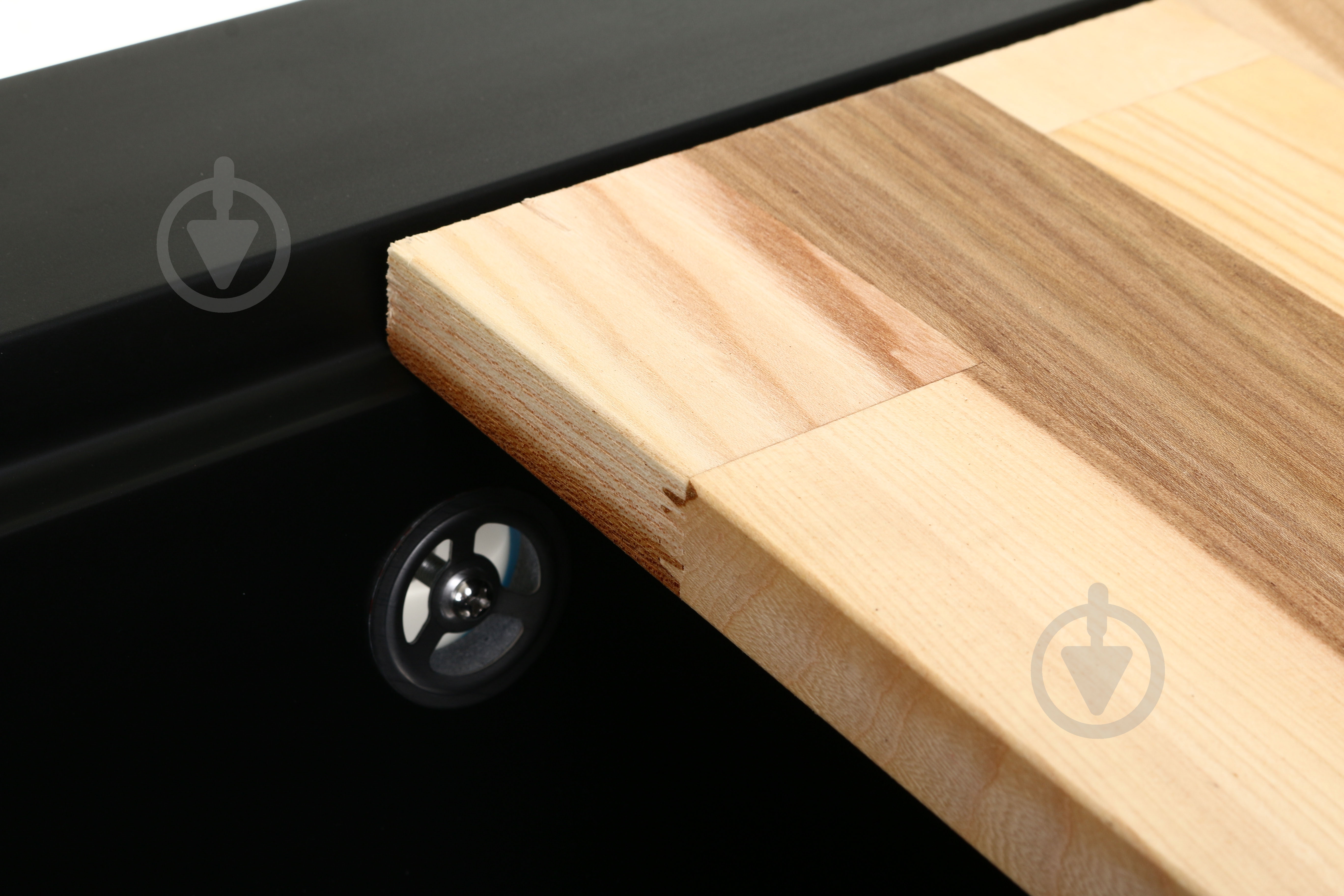 Мойка ScandiSPA из кварцевого песка Delta black D GMD620bD + деревянная дощечка - фото 5 Мойка ScandiSPA из кварцевого песка Delta black D GMD620bD + деревянная дощечка - фото 5