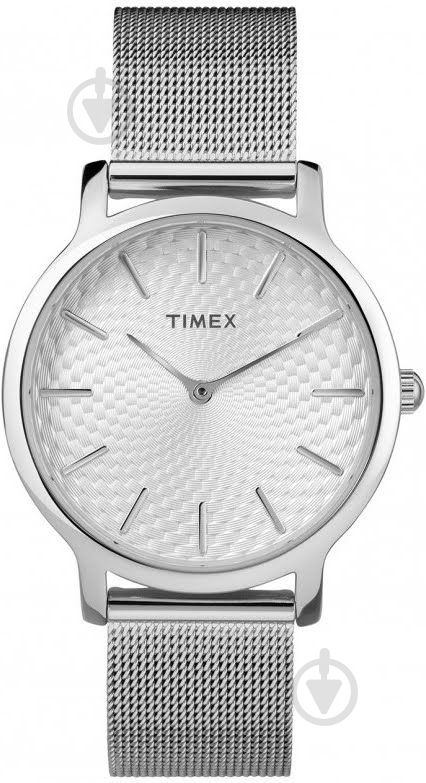 Наручные часы Metropolitan Timex silver (Tx2r36200) - фото 1 Наручные часы Metropolitan Timex silver (Tx2r36200) - фото 1