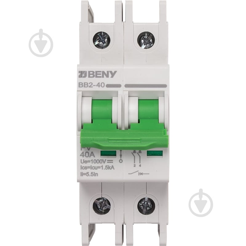 Автоматический выключатель BENY BB2-40 NV822645 - фото 1