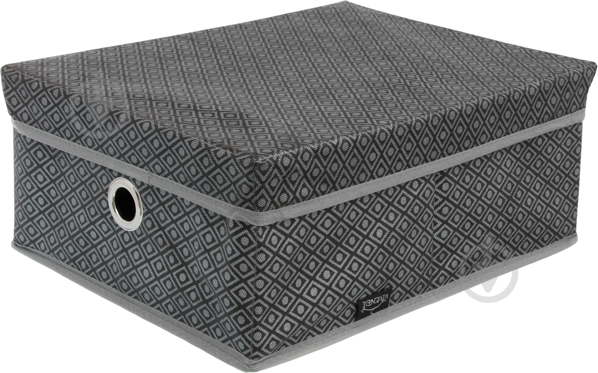 Короб складаний Vivendi 7107 Silver із кришкою 160x400x300 мм - фото 3