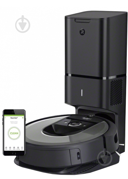 Робот-пылесос iRobot Roomba i7 plus- grey - фото 1 Робот-пылесос iRobot Roomba i7 plus- grey - фото 1