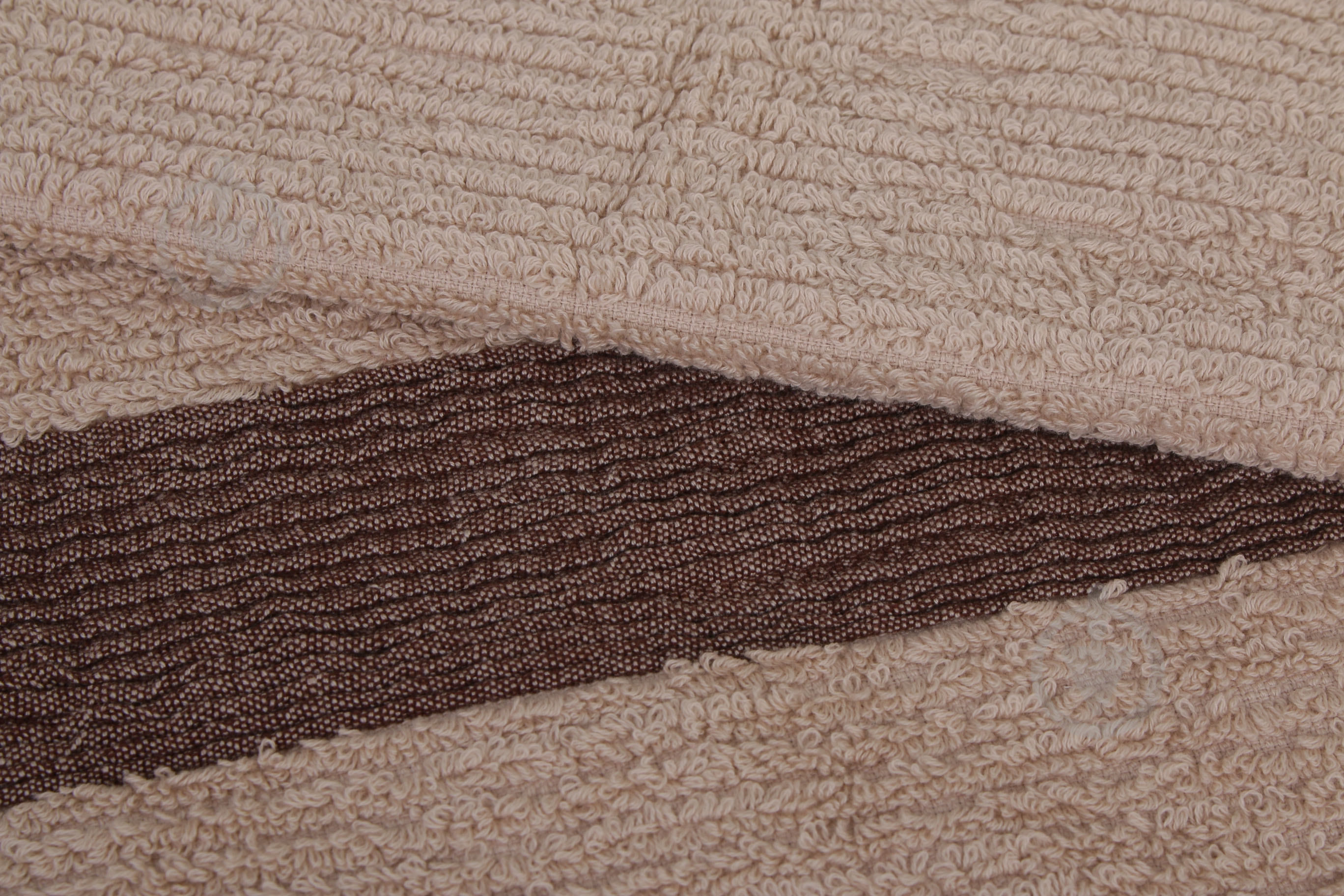 Набор полотенец махровых бежевый BILTEX - фото 2