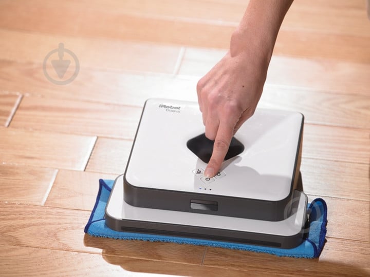 Робот-пылесос iRobot Braava 390T white - фото 3