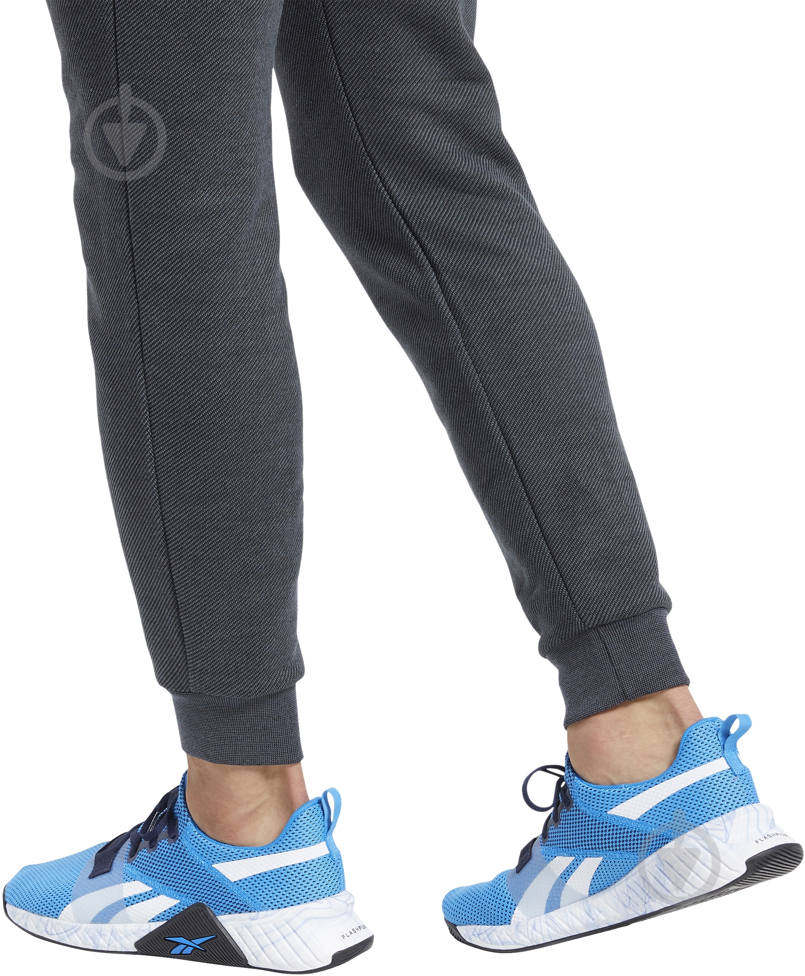 Брюки Reebok FU3235 р. XL черный - фото 2 Брюки Reebok FU3235 р. XL черный - фото 2