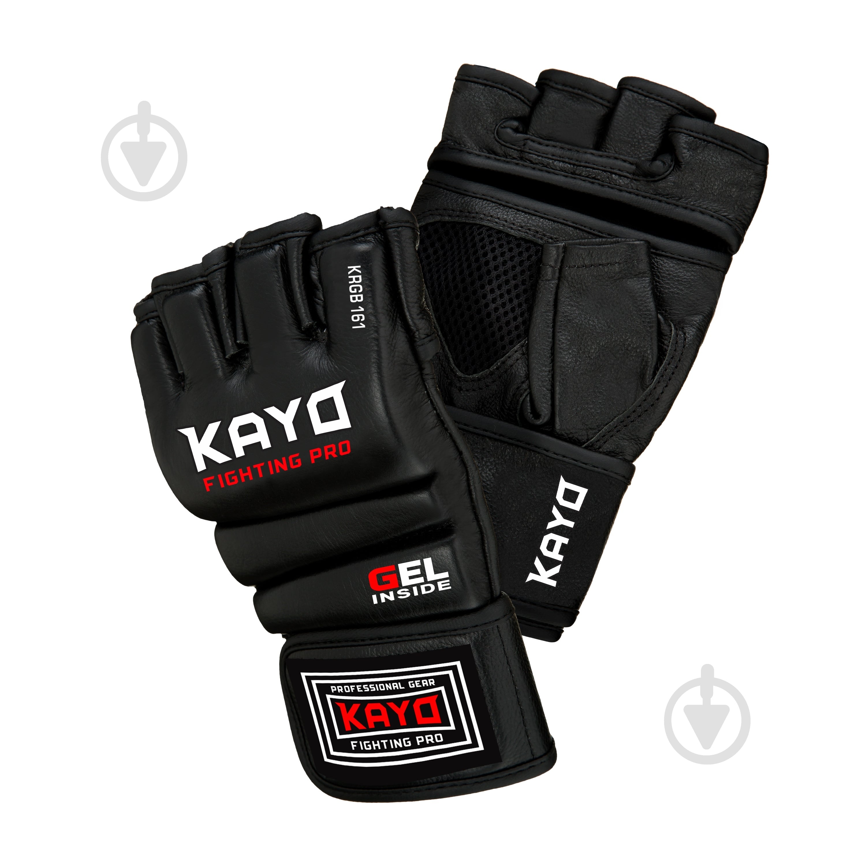 Перчатки для MMA KAYO KRGB-161M р. M черный - фото 2