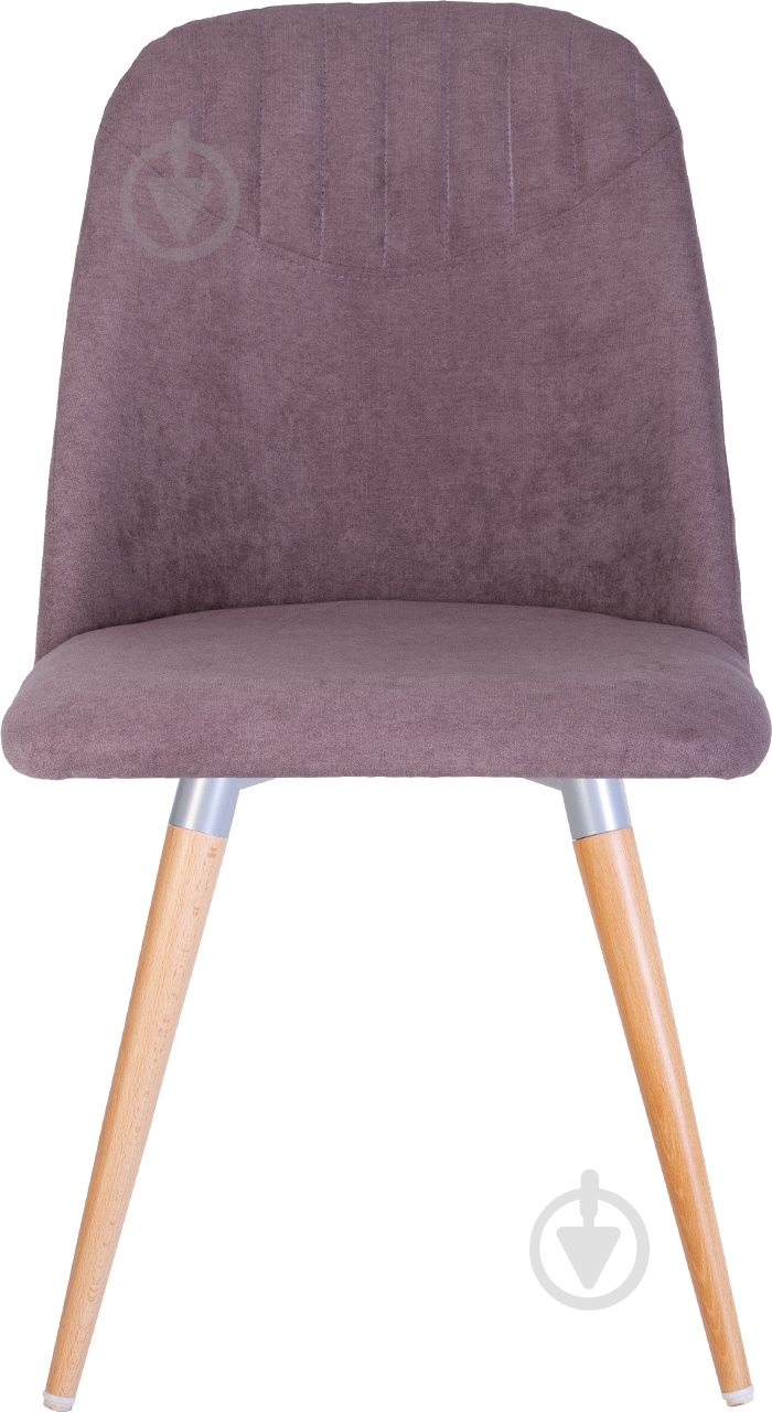 Стул обеденный Nowy Styl MILANA WOOD ALU (BOX-1) SMP БУК 1.007 SORO-65 фиолетовый / бук - фото 2