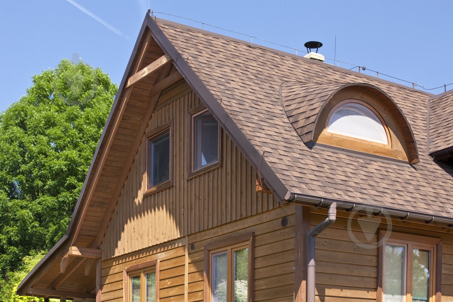 Бітумна черепиця IKO Cambridge Xpress Autumn Brown (53) 3,1 кв.м - фото 2