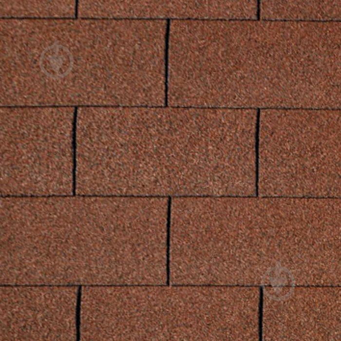 Бітумна черепиця IKO Number One 3Tab Tile Red (10) 3,0 кв.м - фото 1 Бітумна черепиця IKO Number One 3Tab Tile Red (10) 3,0 кв.м - фото 1