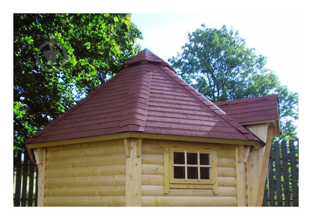 Бітумна черепиця IKO Number One 3Tab Tile Red (10) 3,0 кв.м - фото 3 Бітумна черепиця IKO Number One 3Tab Tile Red (10) 3,0 кв.м - фото 3