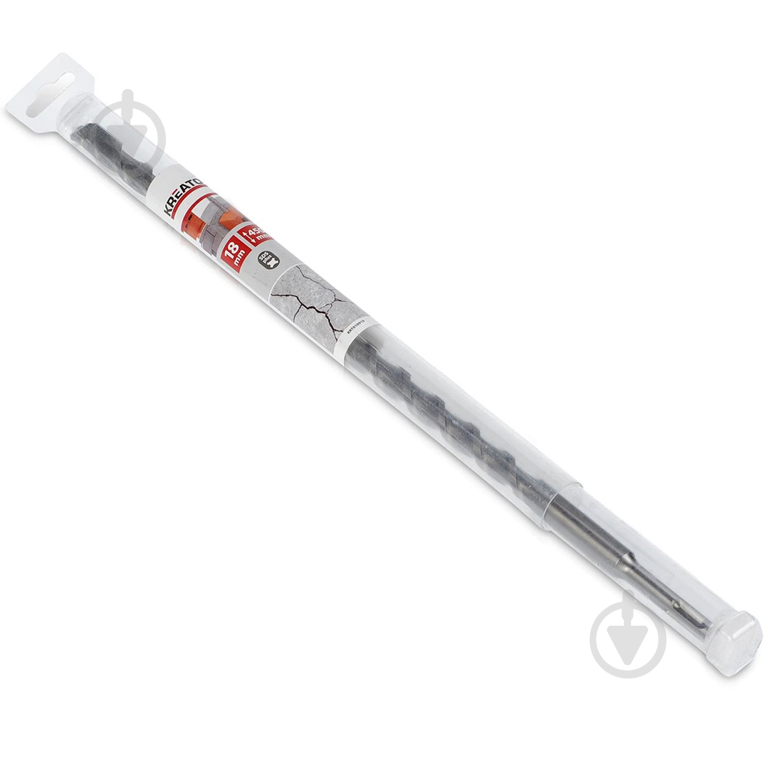 Свердло по бетону Kreator SDS plus Ø 18x450 мм 1 шт. KRT010919 - фото 1