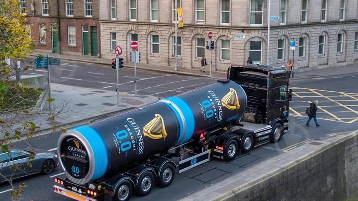 Пиво Guinness темное безалкогольное Draught 0.0% ж/б 0,44 л - фото 4