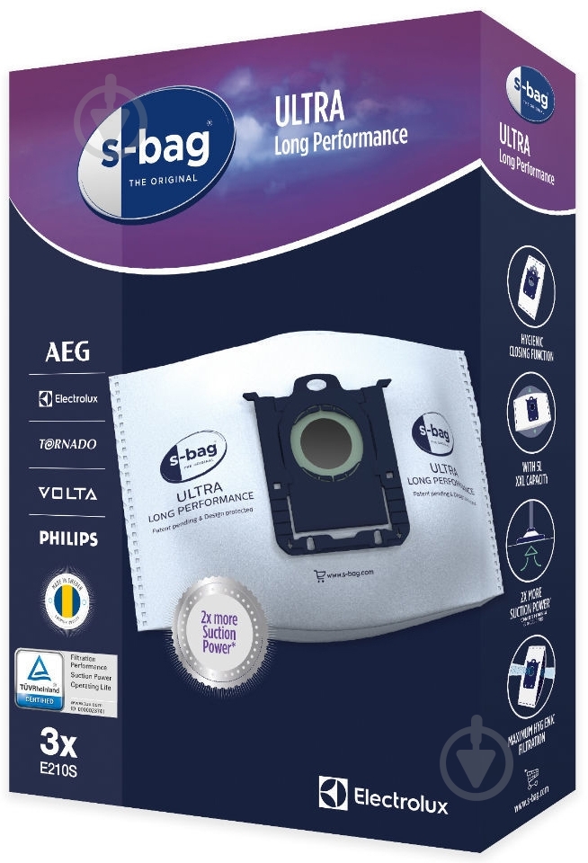 Мешок для пылесоса Electrolux E210S - фото 2 Мешок для пылесоса Electrolux E210S - фото 2