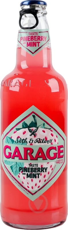 ᐉ Пиво GARAGE світле Seth & Riley's Hardcore Pineberry&mint скло
