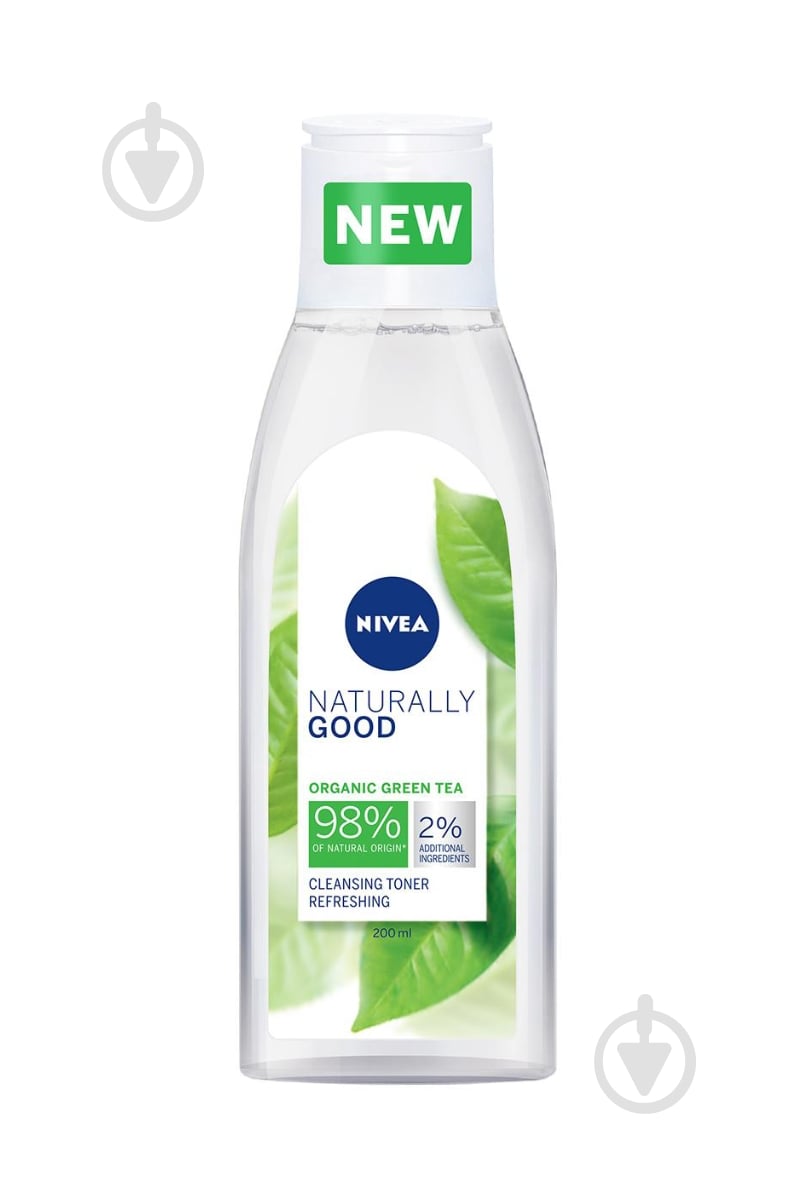 Тоник Nivea Naturally Good Очищающий для лица 200 мл - фото 1