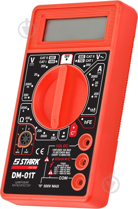 Мультиметр цифровой Stark DM-01T 290080100 - фото 4