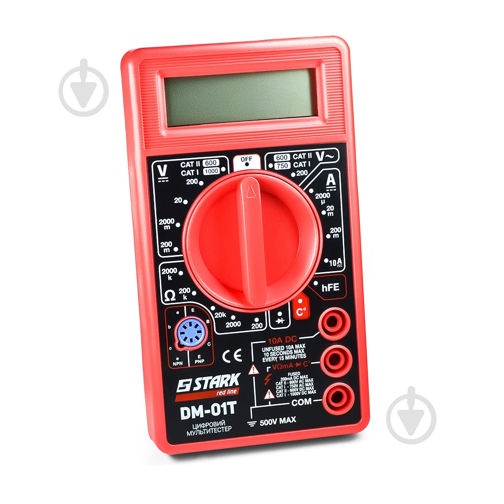 Мультиметр цифровой Stark DM-01T 290080100 - фото 5