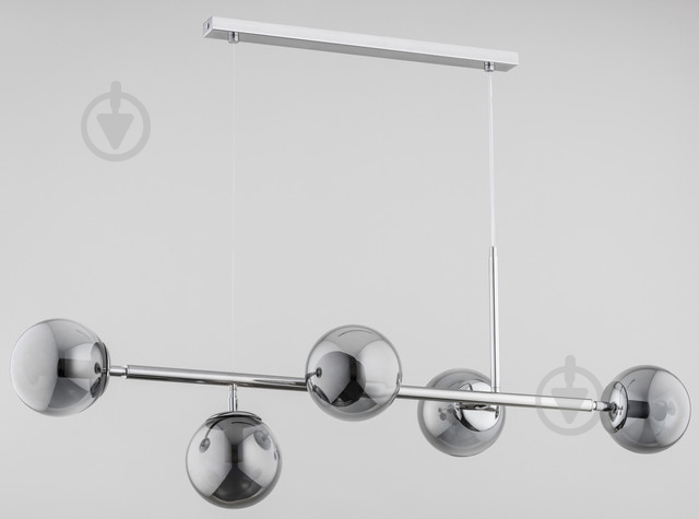 Люстра потолочная ALFA Dansa 40 Вт E14 хром 63018 - фото 2