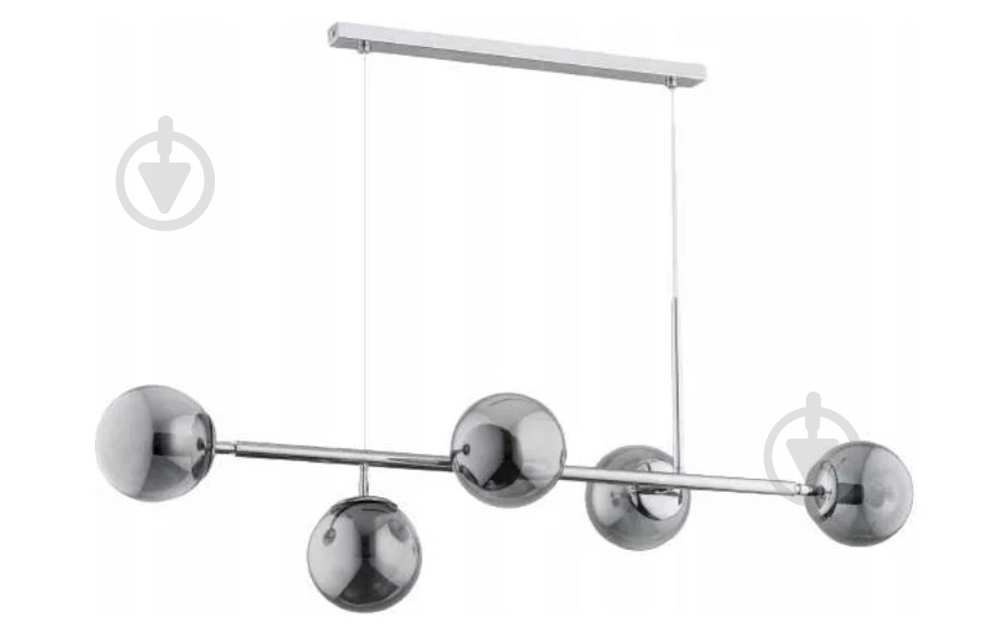 Люстра потолочная ALFA Dansa 40 Вт E14 хром 63018 - фото 1
