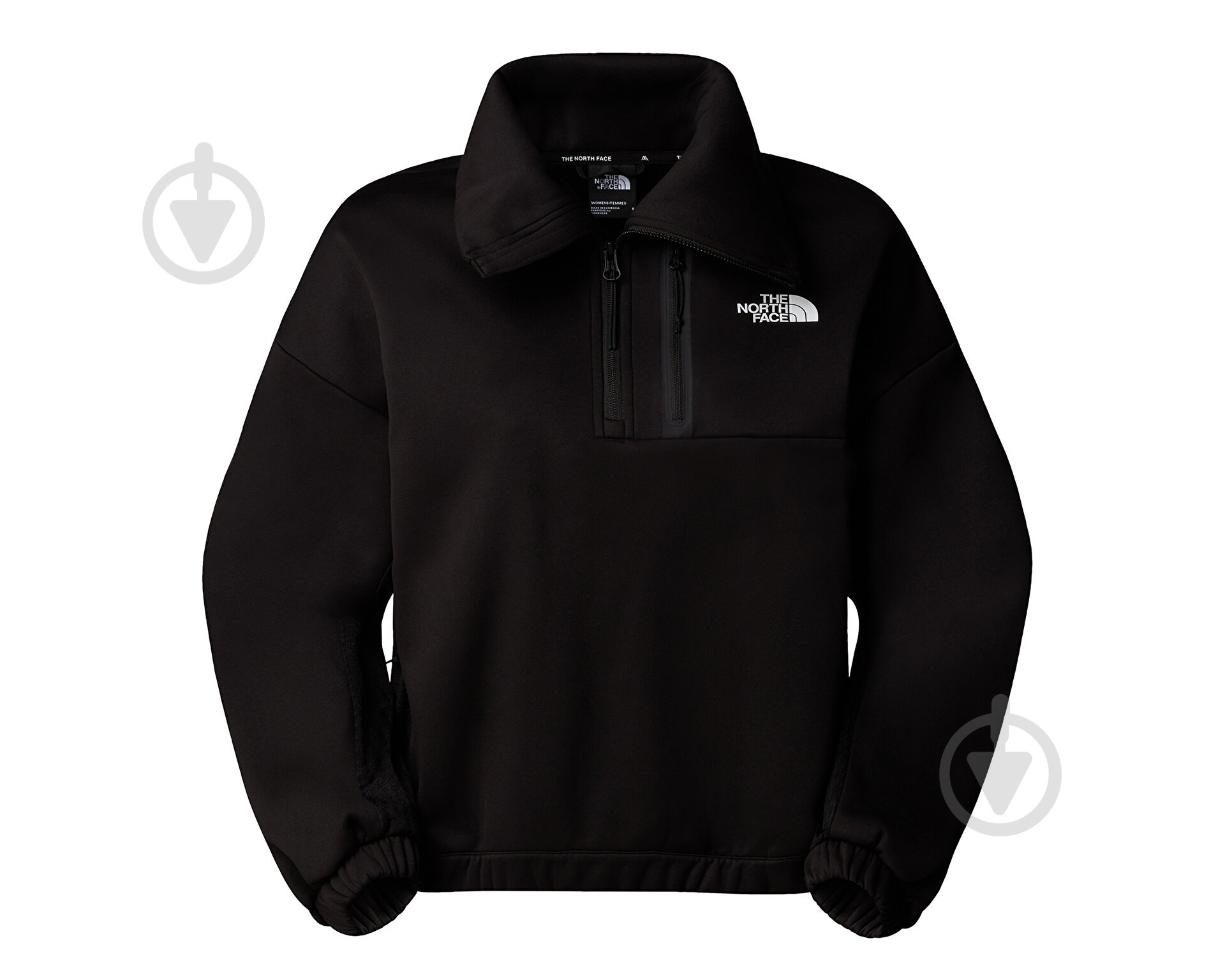 Джемпер THE NORTH FACE W MA FLEECE INTEREST 1/4 ZIP NF0A8BFPJK31 р.M черный - фото 5