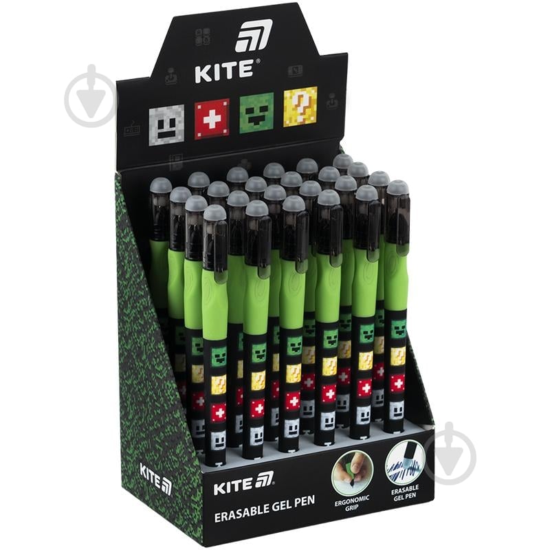 Ручка гелевая KITE пиши-стирай 098 Smart Multiplayer - фото 2