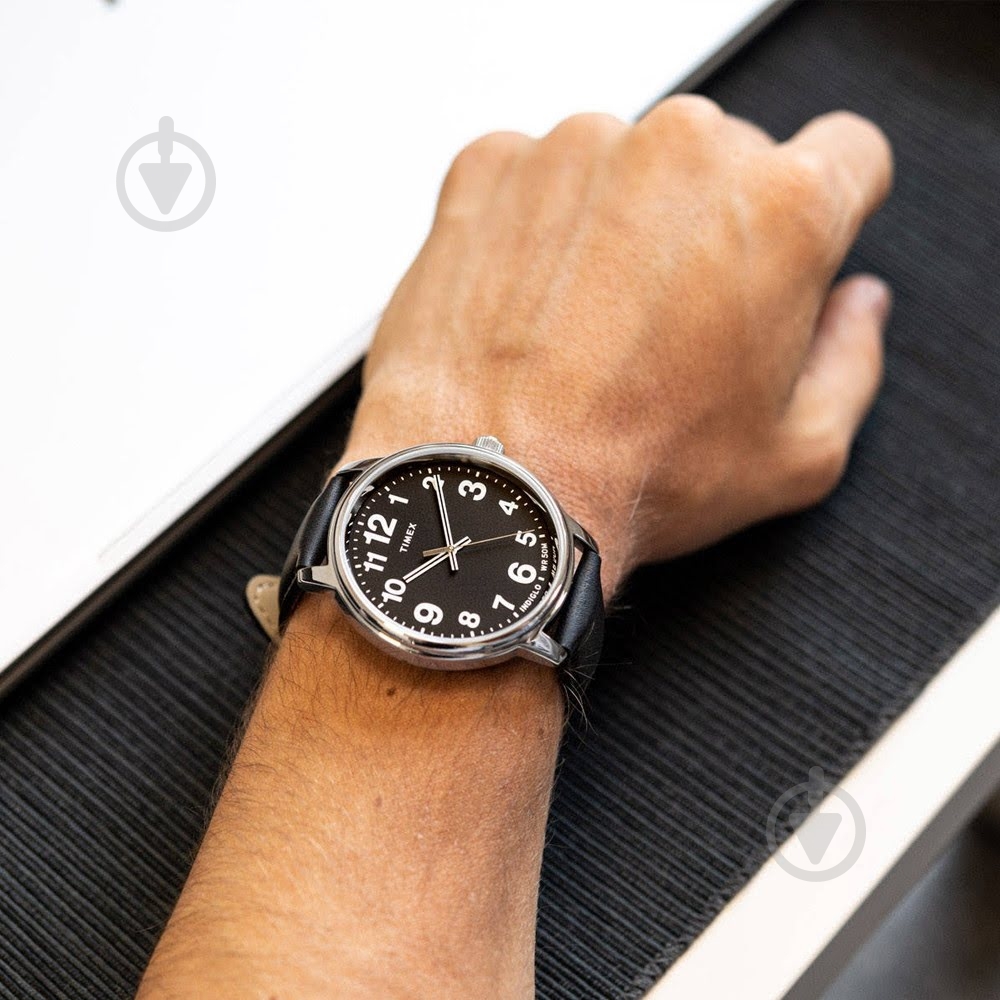 Наручные часы Easy Reader Timex silver (Tx2v21400) - фото 2 Наручные часы Easy Reader Timex silver (Tx2v21400) - фото 2
