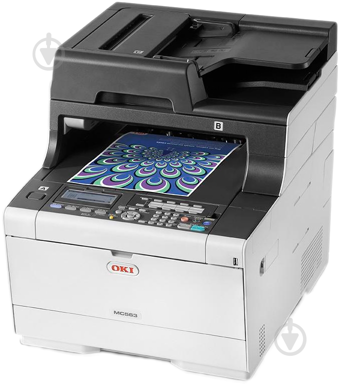 МФУ OKI MC563DN А4 (46357132) цветной - фото 1 МФУ OKI MC563DN А4 (46357132) цветной - фото 1