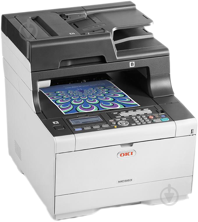 МФУ OKI MC563DN А4 (46357132) цветной - фото 4 МФУ OKI MC563DN А4 (46357132) цветной - фото 4