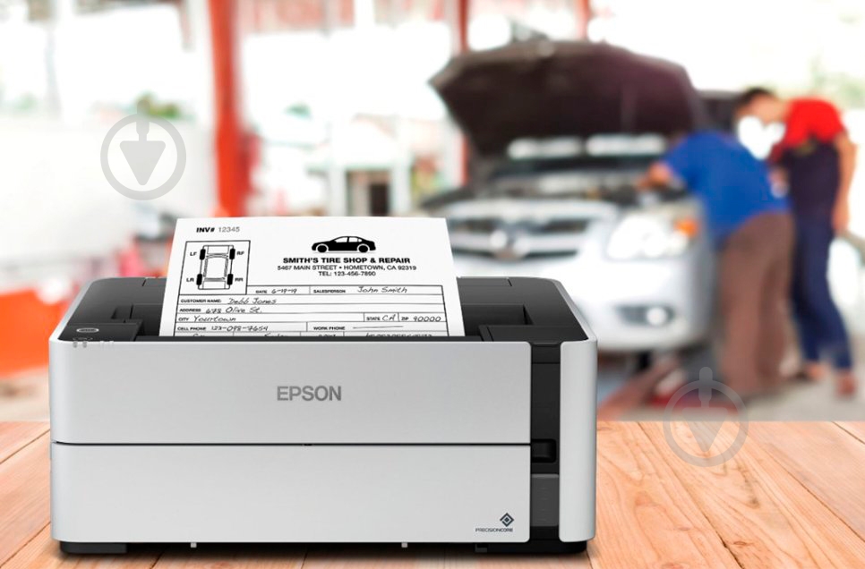 Принтер Epson LAN М1170 А4 (C11CH44404) фабрика печати - фото 9