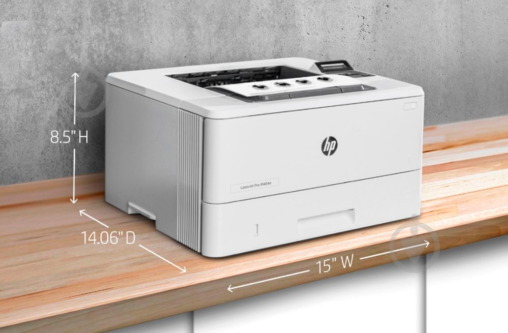 Принтер HP LJ M404N А4 (W1A52A) лазерный LaserJet Pro - фото 9