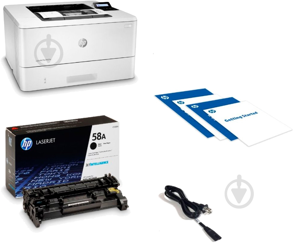 Принтер HP LJ M404N А4 (W1A52A) лазерный LaserJet Pro - фото 10