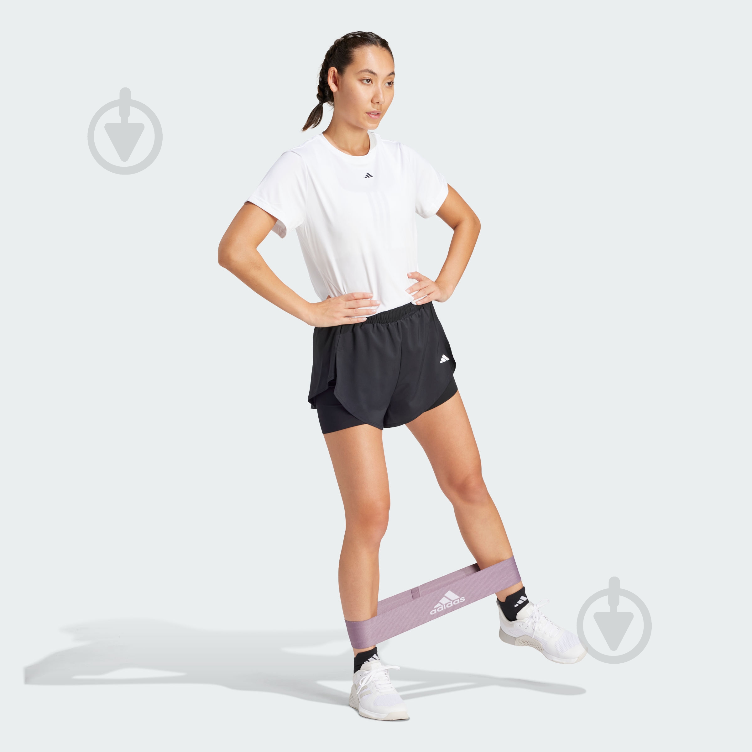 Шорты Adidas WTR D4T 2IN1SH IQ2655 р. XS черный - фото 5 Шорты Adidas WTR D4T 2IN1SH IQ2655 р. XS черный - фото 5