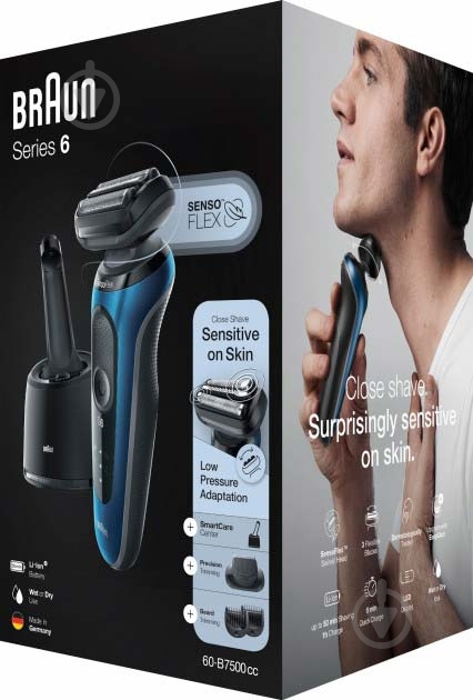 Электробритва Braun Series 6 60-B7500cc - фото 8 Электробритва Braun Series 6 60-B7500cc - фото 8