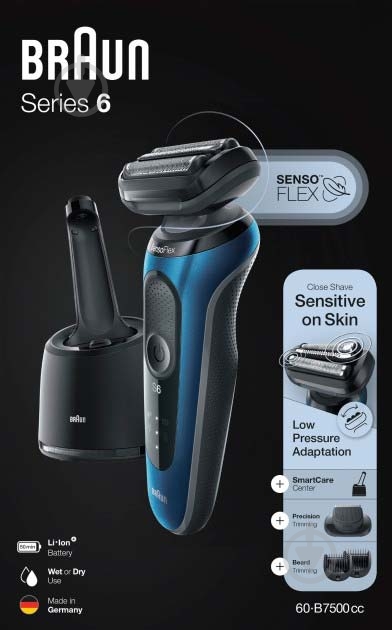 Электробритва Braun Series 6 60-B7500cc - фото 9 Электробритва Braun Series 6 60-B7500cc - фото 9
