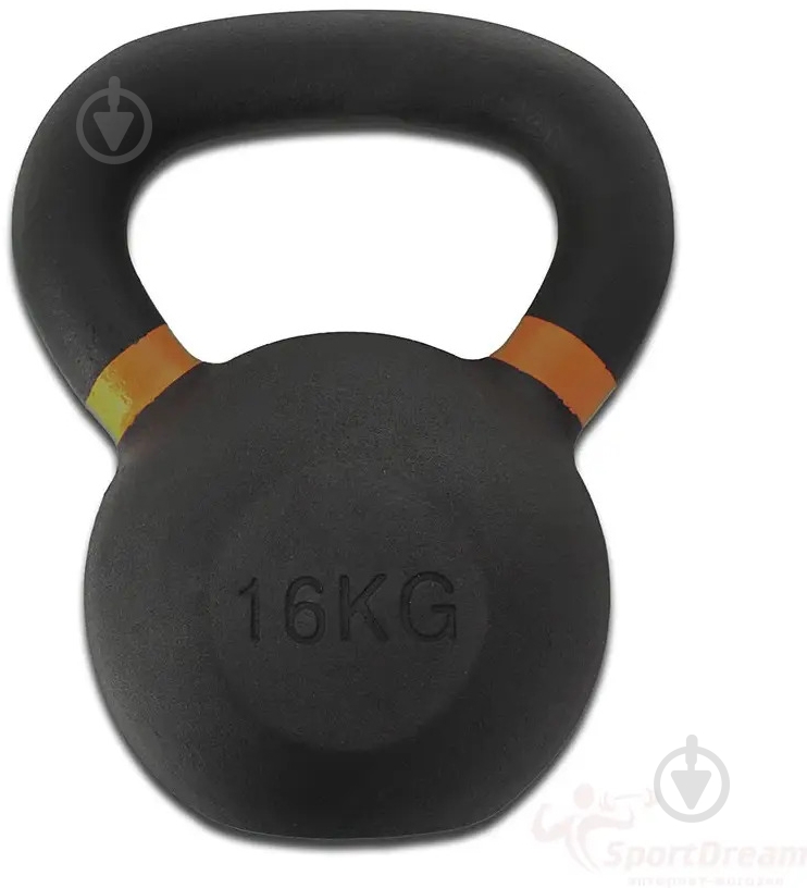 Гиря EXPLODE PD193-1-16 16 кг черный - фото 1