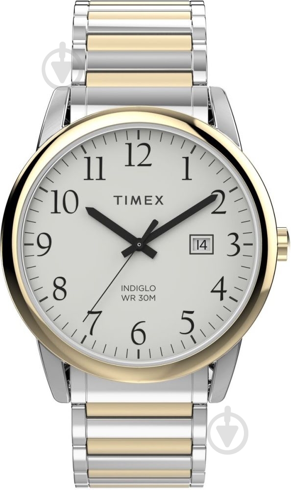 Наручные часы Easy Reader Timex silver/gold (Tx2w52100) - фото 1