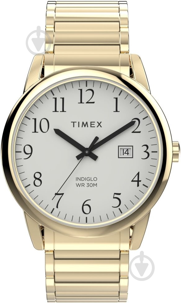 Наручные часы Easy Reader Timex gold (Tx2w52000) - фото 1 Наручные часы Easy Reader Timex gold (Tx2w52000) - фото 1