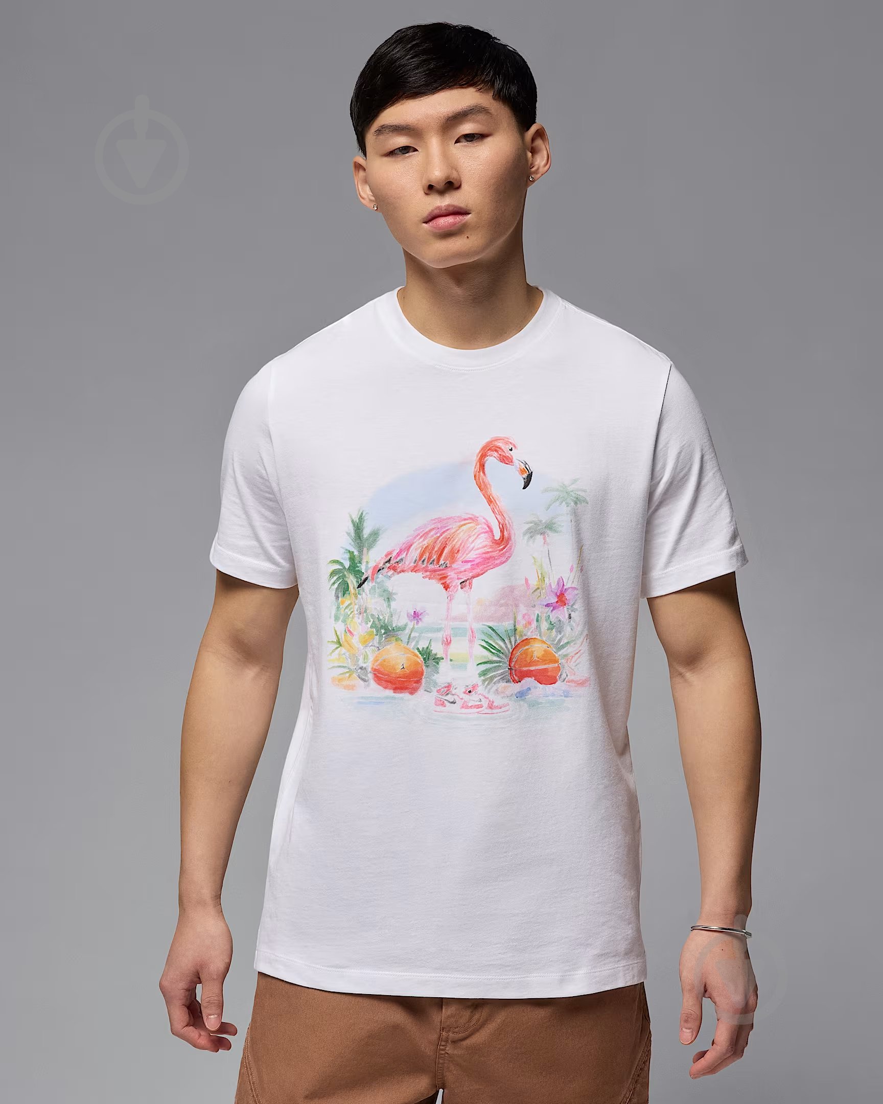 Футболка Jordan M J FLT ESS FLMNGO SS CREW HJ2399-100 р.2XL белый - фото 1 Футболка Jordan M J FLT ESS FLMNGO SS CREW HJ2399-100 р.2XL белый - фото 1