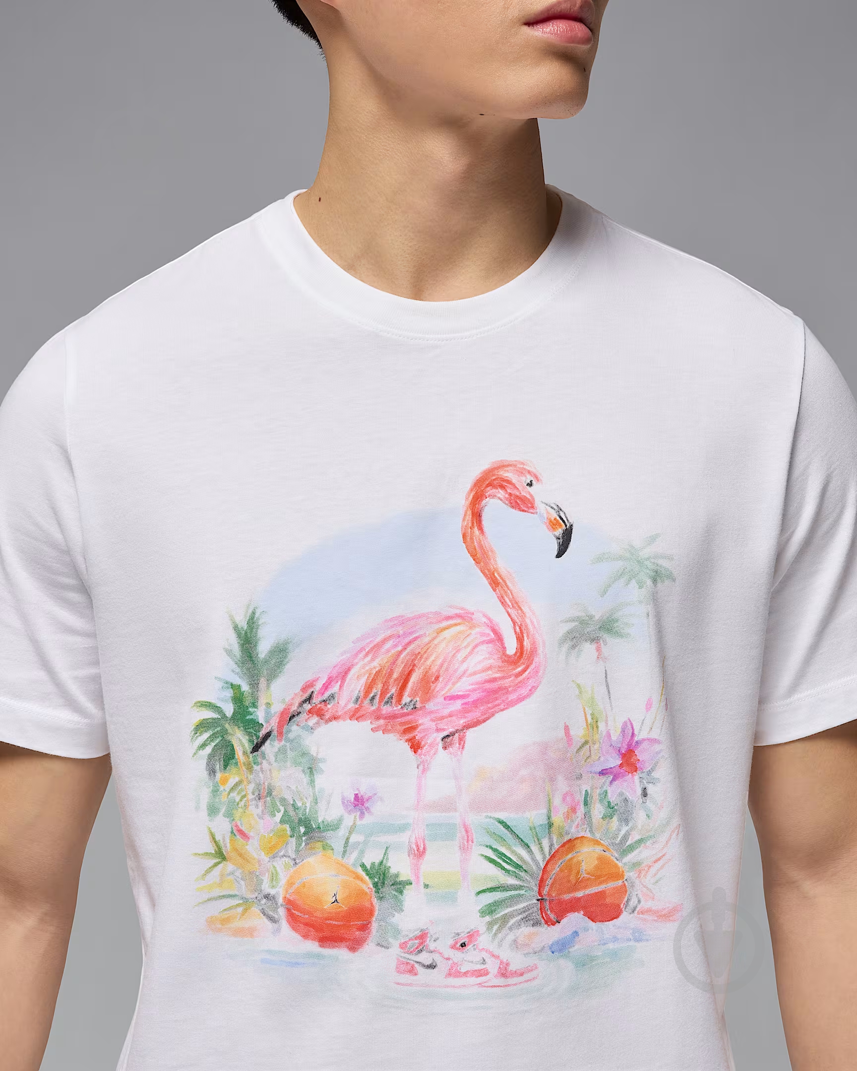 Футболка Jordan M J FLT ESS FLMNGO SS CREW HJ2399-100 р.2XL белый - фото 4 Футболка Jordan M J FLT ESS FLMNGO SS CREW HJ2399-100 р.2XL белый - фото 4